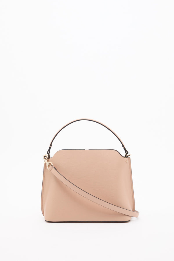 BORSA A MANO FILL ME IN VITELLO GRANATO