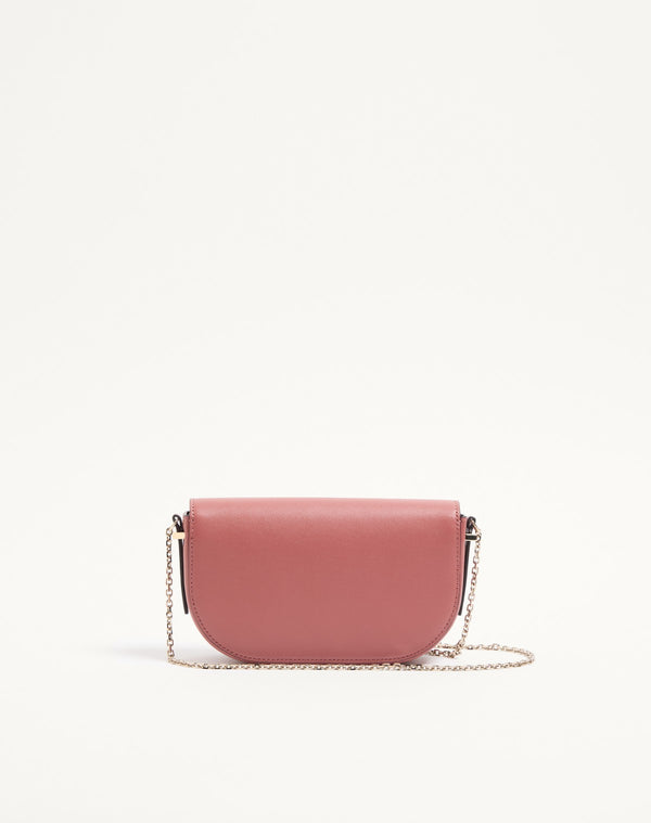 POUCH CON CATENA VLOGO WALK IN VITELLO