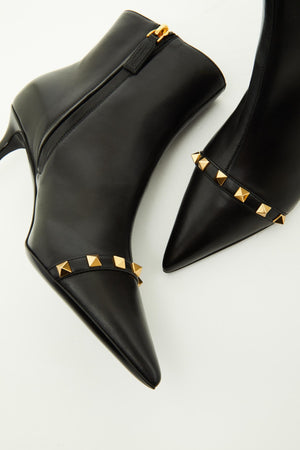 STIVALETTO ROCKSTUD IN CAPRETTO 70MM