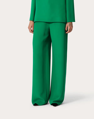 Pantaloni In Cady Couture 