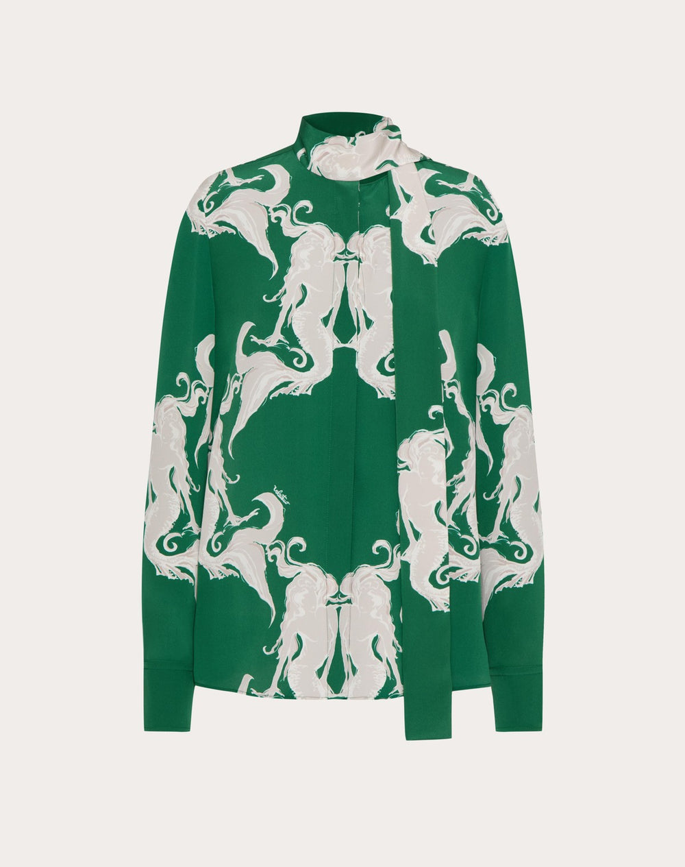 Camicia In Crepe De Chine Metamorphos Siren Small 
