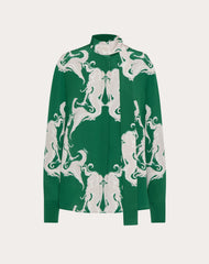 Camicia In Crepe De Chine Metamorphos Siren Small