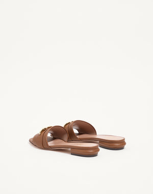 Sandalo Slide Vlogo The Bold Edition In Vitello Stampa Alce 20Mm