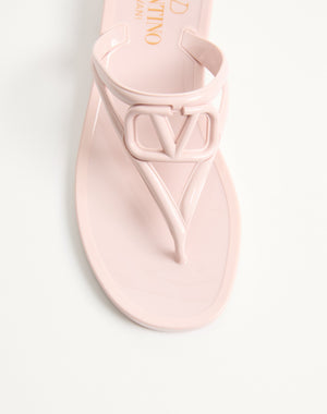 Sandalo Infradito Vlogo Signature In Gomma