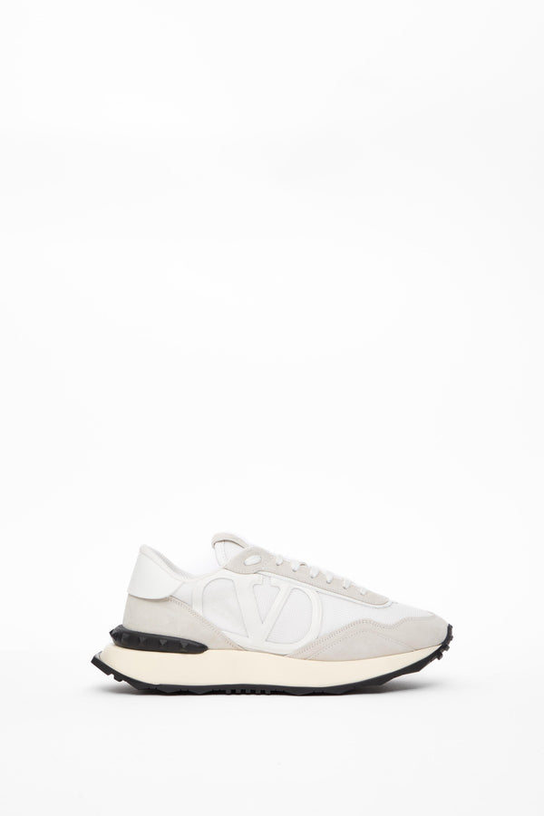 SNEAKER NETRUNNER IN TESSUTO E PELLE SCAMOSCIATA