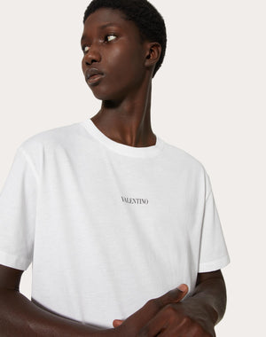 T-Shirt Con Stampa Valentino