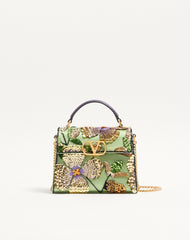 Borsa a mano mini Valentino Garavani Vsling ricamata