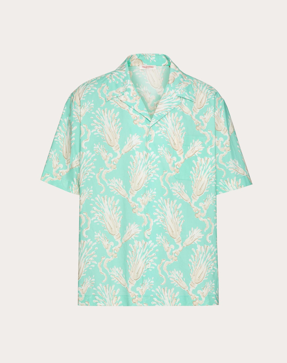 Camicia Da Bowling In Popeline Di Cotone Con Stampa Metamorphos Wheatsheaf
