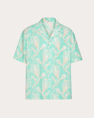 Camicia Da Bowling In Popeline Di Cotone Con Stampa Metamorphos Wheatsheaf