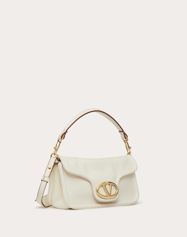 Borsa A Spalla Media Vlogo 1960 In Nappa