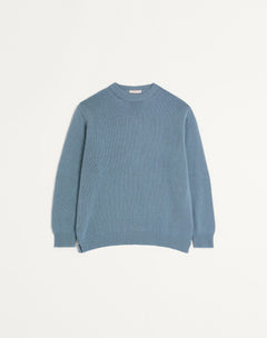 Maglione Girocollo In Cashmere Con Borchia