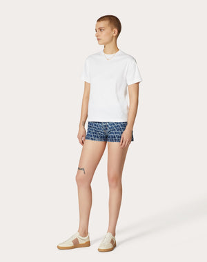 T-Shirt In Jersey Cotton 