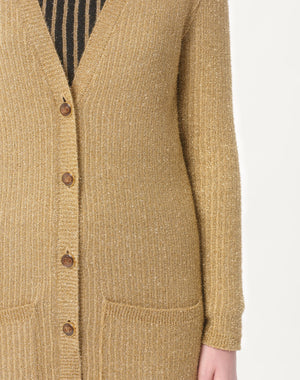 Cardigan In Lurex