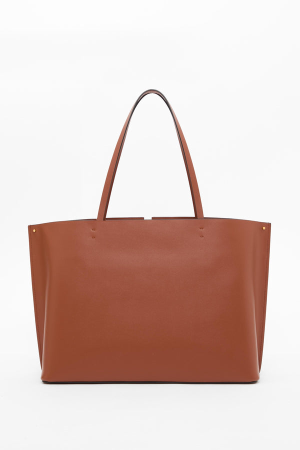 BORSA SHOPPING FILL ME IN VITELLO