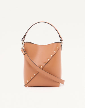 BORSA A SECCHIELLO VALENTINO GARAVANI ROCKSTUD WISPY IN VITELLO