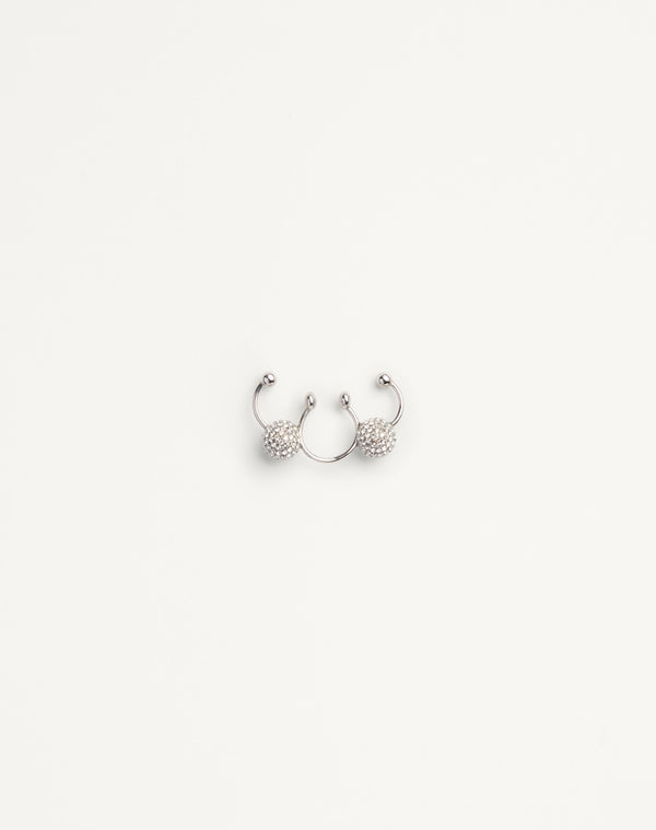 Nose Ring Poetique Des Gouttes In Metallo E Cristalli Swarovski®