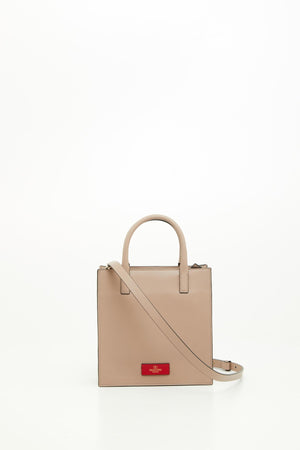 BORSA SHOPPING PICCOLA VLOGO WALK IN VITELLO 