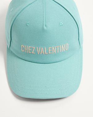 Cappello Baseball Chez Valentino In Cotone