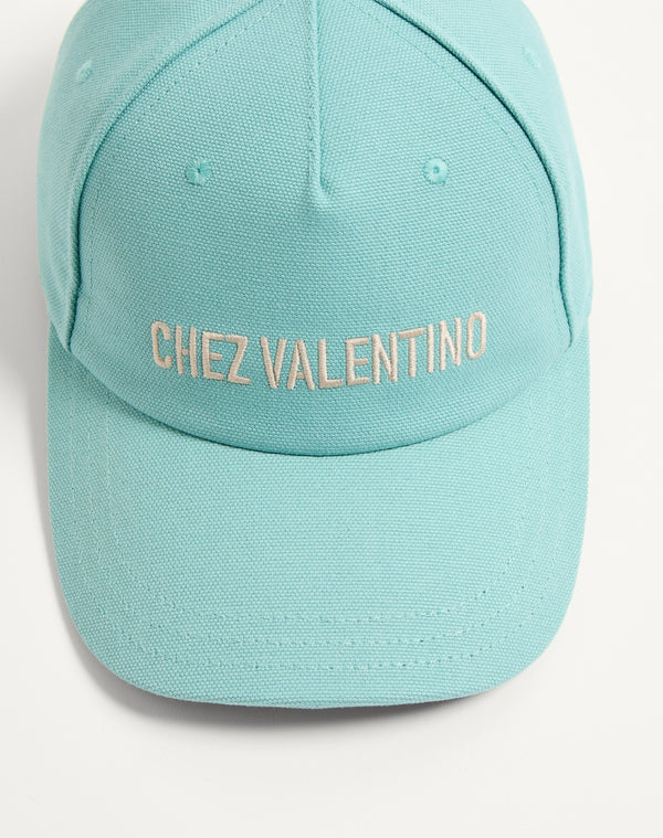 Cappello Baseball Chez Valentino In Cotone