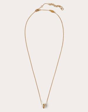 Collana Rockstud In Metallo E Perla Swarovski ®