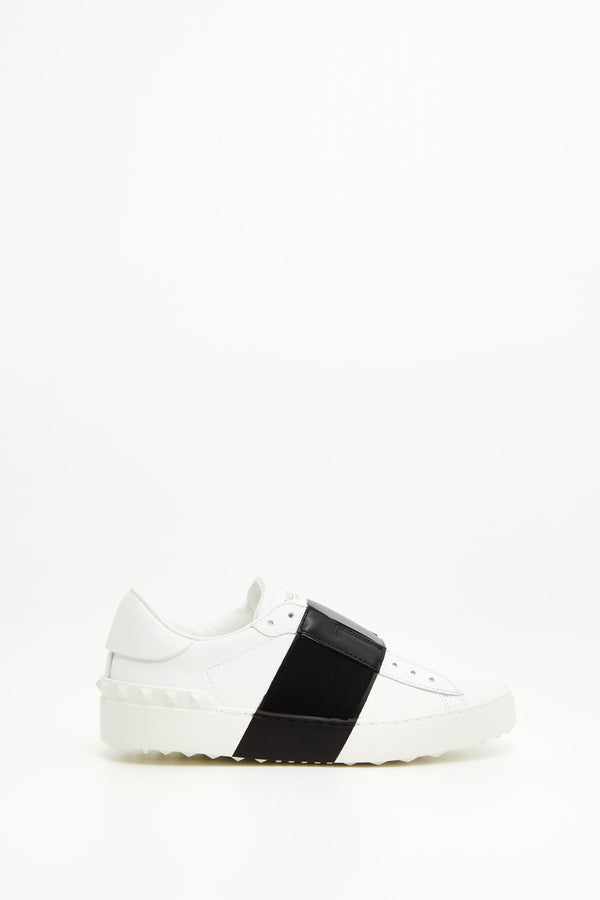 SNEAKER OPEN TIE-UP IN NAPPA