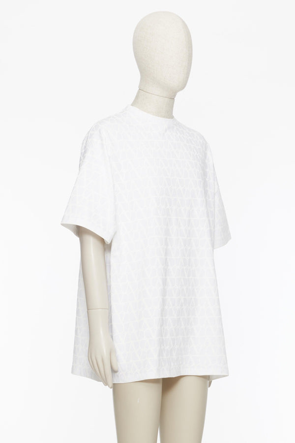 T-Shirt In Cotone Con Stampa Toile Iconographe