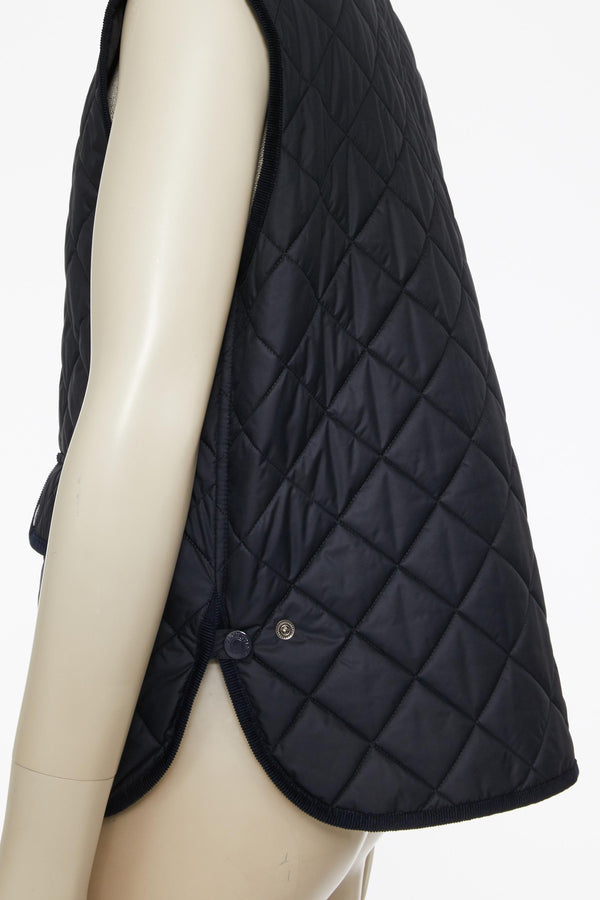 Gilet In Nylon Trapuntato