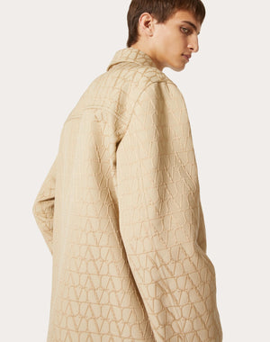 Giacca In Cotone Pesante Con Motivo Toile Iconographe