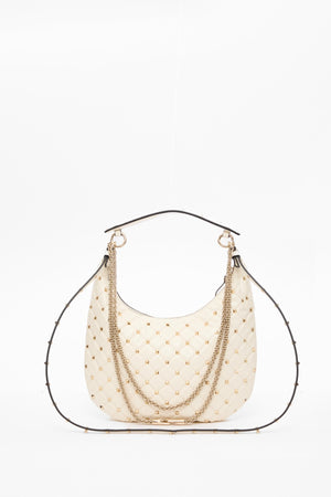 HOBO PICCOLA ROCKSTUD SPIKE IN VITELLO