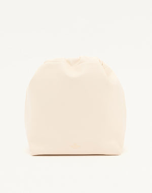 BORSA A SACCHETTO VLOGO POUF IN NAPPA