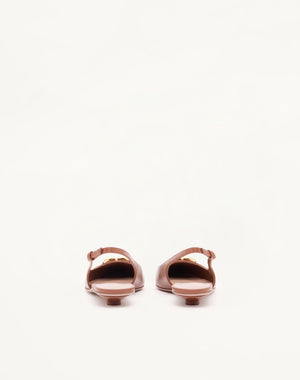 BALLERINA SLINGBACK VLOGO THE BOLD EDITION IN VITELLO 20MM