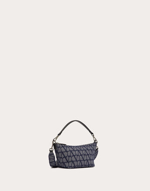 Borsa A Tracolla Toile Iconographe In Tessuto Jacquard Effetto Denim