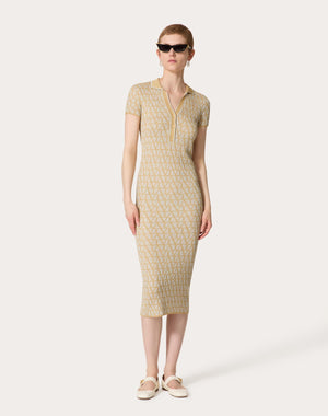 Abito In Lurex E Jacquard Toile Iconographe 