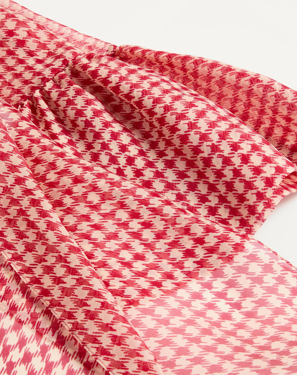 Abito Da Sera In Organza Vichy Opticool 