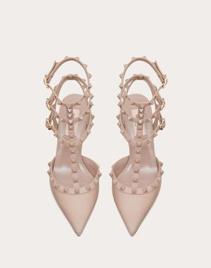 Décolleté Rockstud Con Cinturini E Borchie In Tono 65Mm