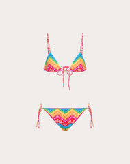 Bikini In Lycra Valentino Chevron 24