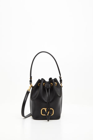 Mini Borsa A Secchiello Vlogo Signature In Nappa