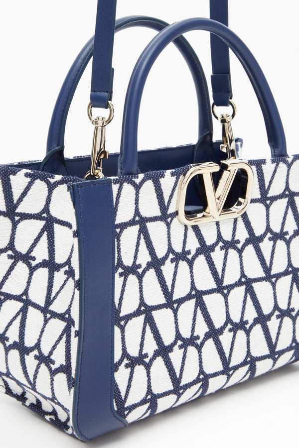 Borsa Piccola A Mano Vlogo Signature In Cotone Toile Iconographe