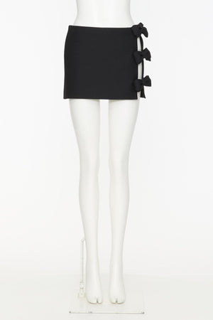 Minigonna In Crepe Couture 