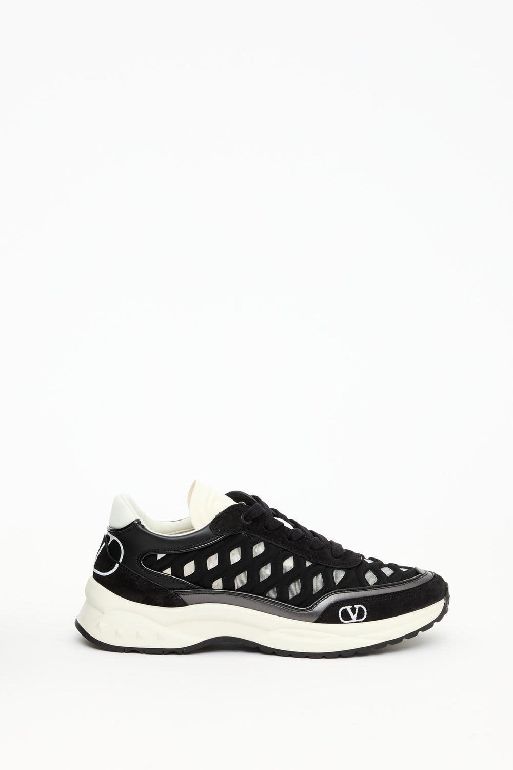 SNEAKER READY GO RUNNER IN TESSUTO E PELLE