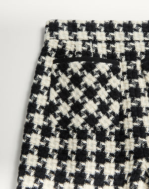 Shorts In Damier Light Tweed 