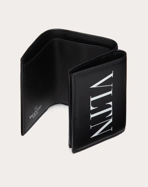Portafoglio Vltn In Pelle