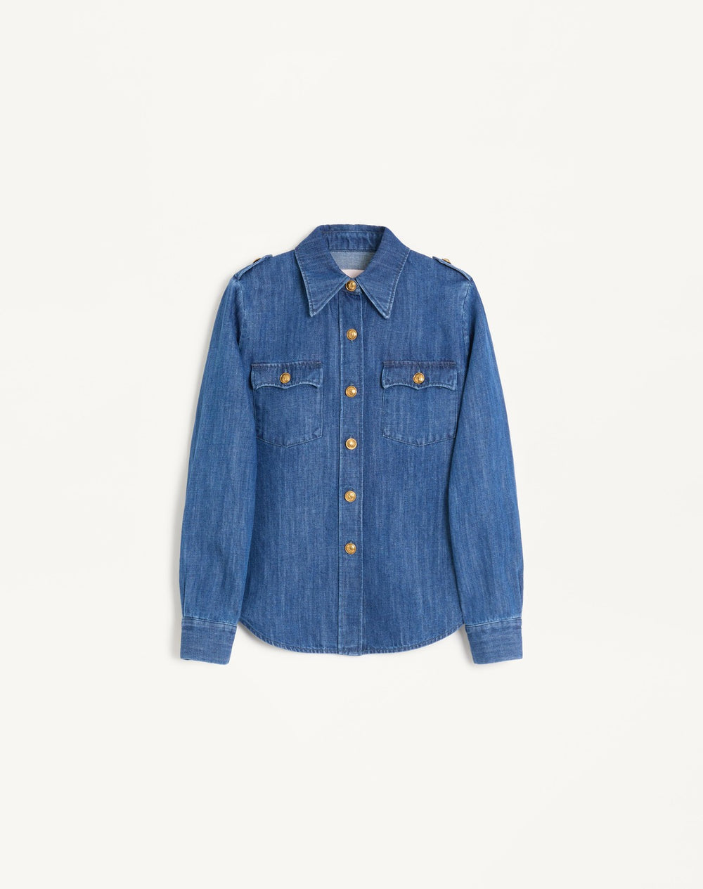 Camicia In Denim Leggero 