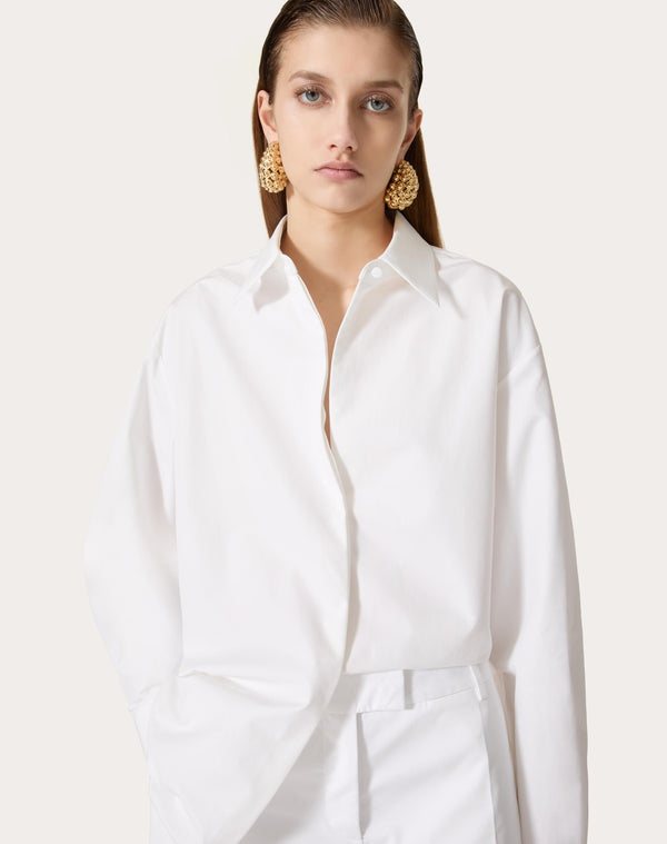 Camicia  In Compact Popeline 