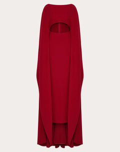 Abito Lungo In Cady Couture 