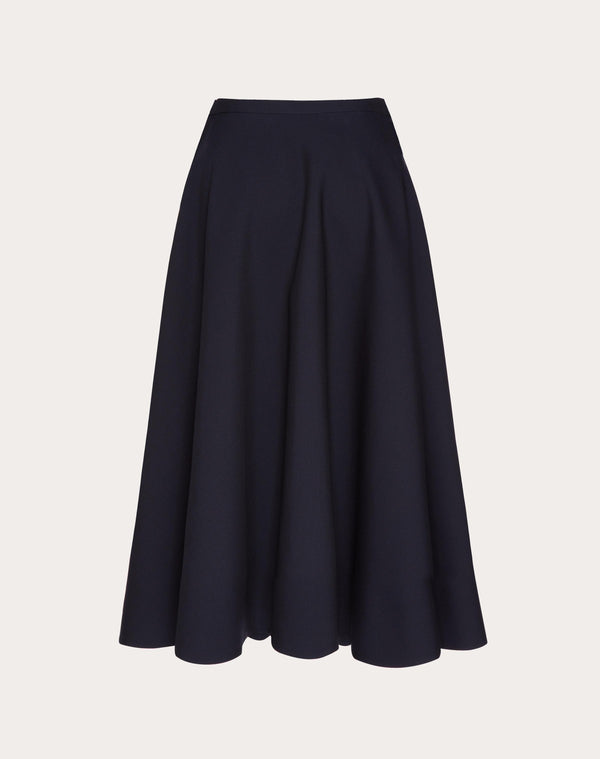 Gonna Midi In Crepe Couture 