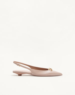 BALLERINA SLINGBACK VLOGO THE BOLD EDITION IN VITELLO 20MM