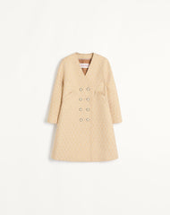 Cappotto In Lurex Jacquard Toute La V