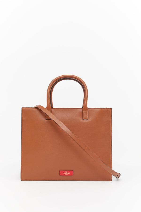 BORSA SHOPPING VLOGO WALK IN VITELLO