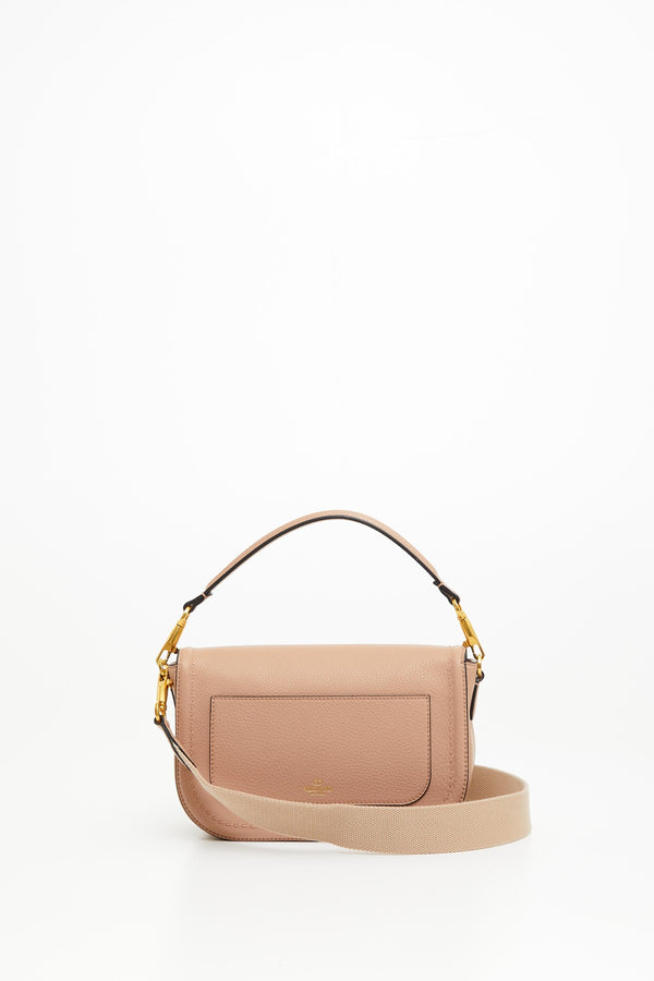 Borsa A Spalla Valentino Garavani Alltime In Vitello Granato